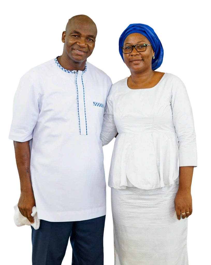 Couple pastoral — Pasteur Jean Bertin AKUE & Léa AKUE
