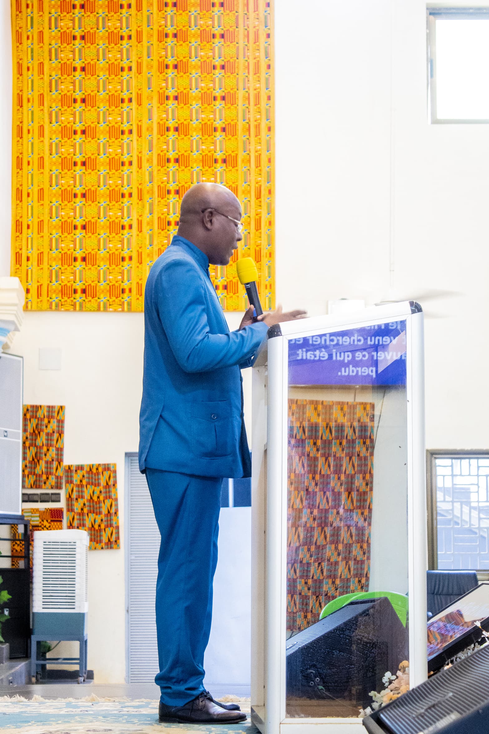 Pasteur Jean Bertin Akué, fondateur MVNI